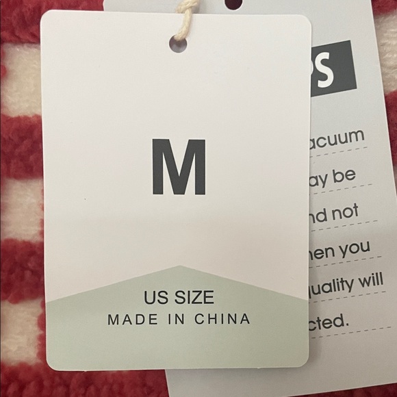 Red and White Checkered Fleece Vest - Picture 4 of 4